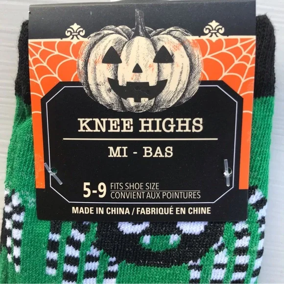 ‼️4 FOR $15‼️HALLOWEEN KNEE SOCKS *NEW *NWT! *BUNDLE & SAVE! - Picture 4 of 8